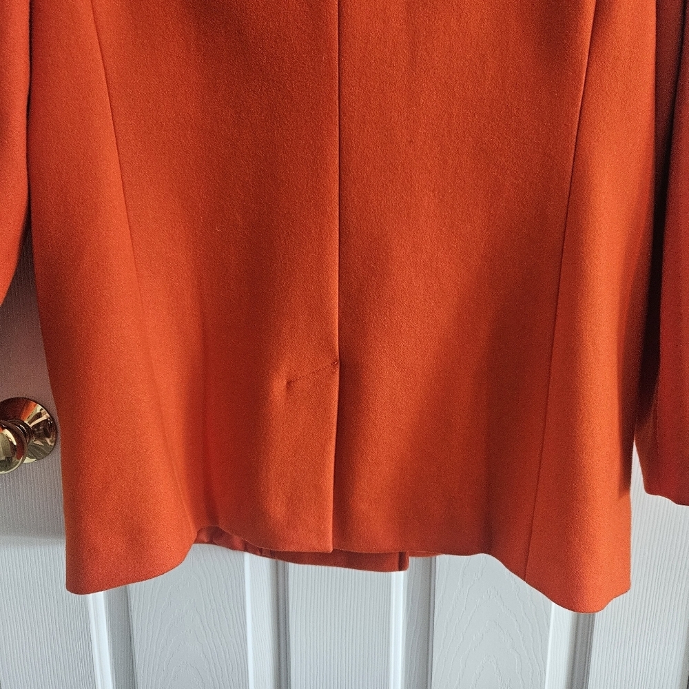 NWOT Lands End Insulated Double Breasted Wool Coat - Picture 12 of 13